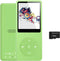 imkavery 128GB MP3 Player with Bluetooth 5.2, Portable Green Music Player for Kids