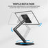 UPERFECT 1018.5 7575mm 360 4.4 lbs, Portable Magnetic VESA Stand, All-Aluminum Adjustable Arm for Devices, VESA