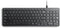 Perixx PERIBOARD-215B US Wired Keyboard, Ultra Slim Scissor Keys, 2 USB-A & USB-C Ports, Detachable Cable, Black