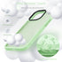 Anqrp Soft Silicone Slim Anti-Scratch Case for iPhone 13 Pro, 6.1 Inch, Support Wireless Charging, Light Green
