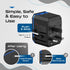 Ceptics Universal Travel Plug Adapter - 33W with PD & QC 3.0 USB-C Fast Charging, 2 USB Ports