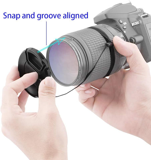 67mm Lens Cap Cover for Sigma 16mm f/1.4 DC DN Lens, HUIPUXIANG (2 Pack)