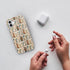 Generic 16,Embroidery Case for iPhone Floral Bookshelf Phone Case Slim Silicone Shockproof Cover for Girls WomenGlossy