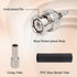 XRDS -RF BNC Crimp Connectors 10PCS, BNC Male Crimp Solder Attachment Connector for RG316 RG174 RG188 RG188A LMR100 Coax Cable