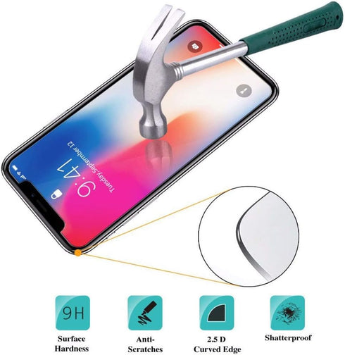 Tempered Glass for Ulefone Armor 8 (6.10"), 4 x Pack Screen Protector, Protective Film Protection Reinforced Screen