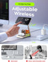 LISEN iPhone Charging Station for Magsafe Charger Stand, 3 in 1 Charging Station for Apple 15W, Fits iPhone 16/15/14