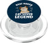 Funny Music Producer Designs For Music Lovers Beat Maker Cat Lover Legend Funny Music Producer PopSockets PopGrip for MagSafe