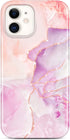 JIAXIUFEN Sparkle Gold Glitter Case for iPhone 12 mini, Marble Slim Shockproof TPU Soft Rubber Silicone Cover, 5.4 inch