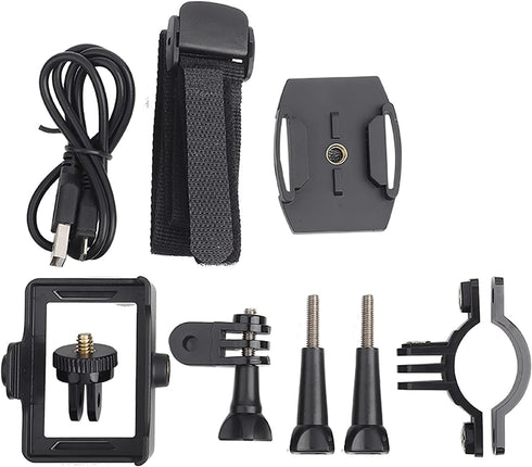 Yosoo Health Gear 30M 90 Sports Action Camera, Underwater Camcorder, Degree Angle Camcorder with Mounting Accessories