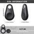 Flutesan 8 Packs Portable GPS Tracking Mobile Tracking Anti Loss Smart Device Key Finder Locator GPS Tracker Device