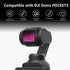 Magnetic Lens Filter Kit for DJI OSMO Pocket 3, 4 Pack CPL ND16 ND64 ND256, Ultra Slim Frame & HD Optical Glass