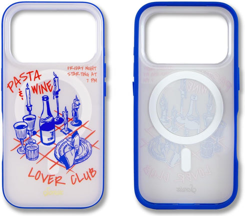 Sonix 17 Case + Phone Stand (Pacific Blue) for iPhone Pro | Pasta & Wine