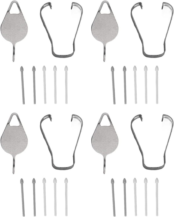 20x Replacement Touch Stylus Tips for Galaxy Tab S6 Lite 10.4" SM P610 P615, Includes 4 Tweezers, 4 Ejector Pins