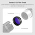 Astromania Telescope Filter #47, 1.25 Inch Dark Blue Planetary Filter with Metal Frame for Lunar Observation