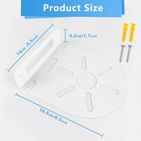 Roolaudk Space-Saving(1) Floating Shelves for Wall Mount Holder for Flower PSecurity Camera for Baby Monitor, Dog
