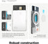 elago Clear Magnetic Card Holder Compatible with MagSafe for iPhone 15/14/13/12 Series - Durable Polycarbonate