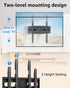 MOUNTUP 32-65 inch Screen/LED/4K 16 400X400mm, 99lbs EconoMe TV Wall Mount for Most Flat TVs, TV Mount with Swivel