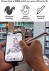 Pressure Sensitive Smart Stylus Pen with Palm Rejection, Battery-Less, Compatible with Apple iPhone/iPad/Android