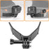 Motorcycle Helmet Chin Mount Kits, Adhesive Curved Pads Compatible with GoPro Hero 12, 11, 10, 9, 8, 7, 6, 5