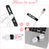 Molain 20Pcs Reusable Cable Ties, Adjustable Silicone Multifunctional Straps for Wire Organizer, Travel Accessories
