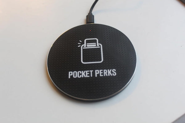 Ultra Slim Wireless Fast Charger (Qi-Certified 10W for iPhone and Android)