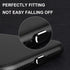 iPhone Dust Plug Compatible with iPhone and AirPods, Lightning Port Protector Anti Dust Cover with Speaker Cover (Black)