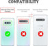 S10e Phone Case Military Grade Heavy Duty Armor, Dual Layer Rugged Shell, Shockproof Protection for Galaxy S10e, Green