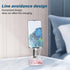Foldable Phone Stand for Desk, Adjustable Angle Cell Phone Holder, iPad Stand for iPhone, Samsung, Pink Marble