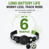 GPS Collar for Cats (Android Only) Pet Tracker, Soccer Style Smart Tag Compatible with Google Find My, Waterproof No