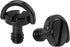 LUORNG 2PCS 1/4inch Tripod Screw, 1/4"-20 Stainless Steel D Shaft D-Ring for Camera Tripod, Monopod, Quick Release Plate