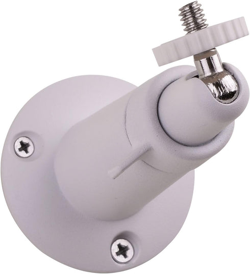 HOLACA Wall Mount for Nest Cam, Versatile Aluminum Bracket for Google Nest Cam Outdoor Security Camera (White-Aluminum)