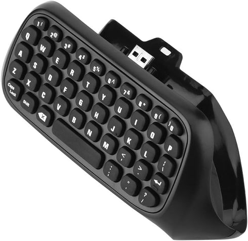 FOSA Chatpad Message Mini Game Keyboard with 2.4G Receiver, Keypad Chat Keyboard with Audio/Headset Jack for Game