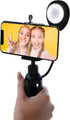 XTREME XCA21019BLK LED Smartphone Extendable Selfie Mount 2 in 1 Led Selfie Stick