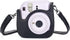 Phetium Instant Mini 12 Camera Protective Case for Instax Mini 12 11, PU Leather Bag with Pocket and Adjustable Strap -