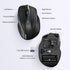 TECKNET Wireless Silent Mouse, Quiet Click, 2.4G Optical Mouse, 4000 DPI, for Laptop, Chromebook, Black
