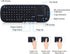 iPazzPort 2.4G Mini Wireless Keyboard with Touchpad Mouse Combo, Lightweight Portable Keyboard Controller, Compatible with Android TV Box/PC/Tablets/PS4/Raspberry Pi 3/HTPC KP-810-19S by iPazzPort