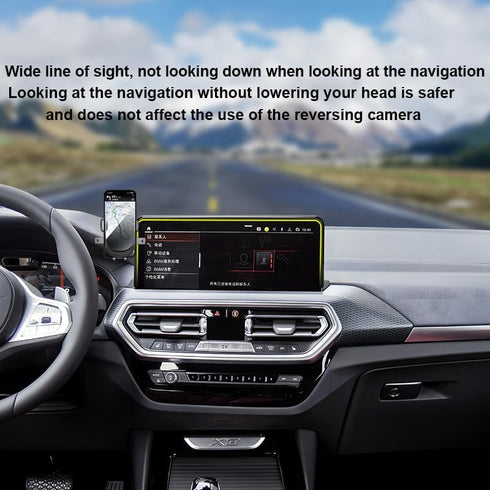 Car Phone Holder for 2024 VW Atlas & Atlas Cross Sport, Auto Lock Hands Free Cell Phone Mount, Fits iPhone & All