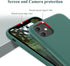 OTOFLY for iPhone 11 Case, Slim Shockproof Protective Cover, Anti-Fingerprint, Anti-Scratch, Pine Green