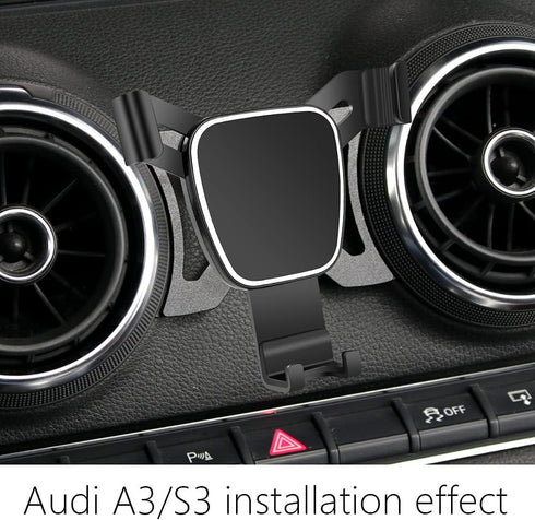 Car Phone Holder for Audi A3 S3 RS3 2014-2020, Mobile Cell Phone Mount, Navigation Bracket, Auto Accessories