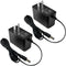 TIGERSECU UL Certified Security Camera Power Adapter, 12V 1A 100V-240V, 2.1x5.5mm Power Supply, Compatible with Lorex,