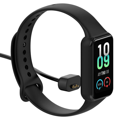 FitTurn Charging Cable Compatible with Amazfit Band 7 SmartWatch, Replacement USB Cord Charger Accessory (Black)