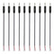 Fancasee 10 Pack 3.5mm Male Plug to Bare Wire TRS 3 Pole Stereo Audio Cable for Headphone Repair