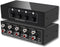 FlyroadUp 3.5mm Aux + RCA L/R Bi-Directional Stereo Audio Switch 4 in 1