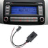 KIMISS Bluetooth Audio AUX Cable, Car Bluetooth 5.0 AUX Adapter for Alpine Radio Ai Net Port