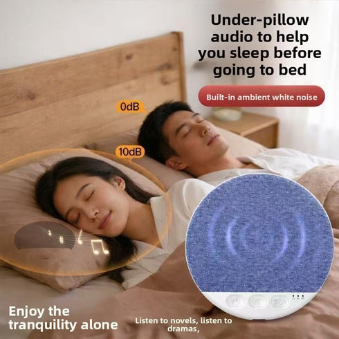 Generic Bluetooth Pillow Speaker for Sleeping, Ultra-Thin Under Pillow Speakers for Sleeping, Mini Portable Wireless