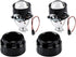 Astra Depot H1 Bi-Xenon 2.5 inch Front Lamp Projector Lens Compatible With