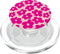 PopSockets PopGrip for MagSafe - Hot Pink Flowers Retro Daisy on Pink