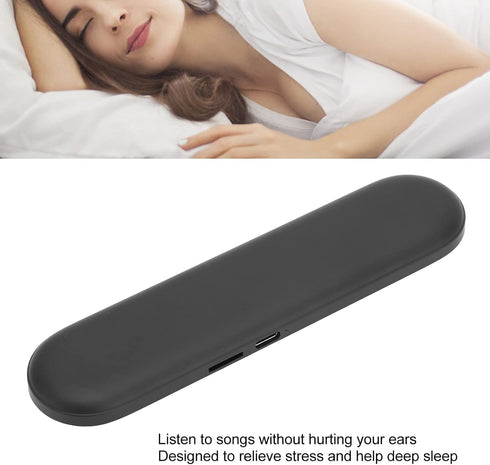 SUNGOOYUE Bluetooth Pillow Speaker, Mini Under Pillow Speaker with Stereo Bass for Deep Sleeping, White