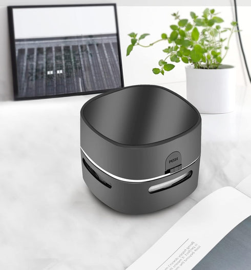 ODISTAR Desktop Vacuum Cleaner, Mini Table Dust Sweeper, 360º Rotatable Design for Home, School, Office