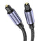MOSWAG Toslink Audio Cable, 3FT/1M Optical Male to Male Cable, Digital Optical
